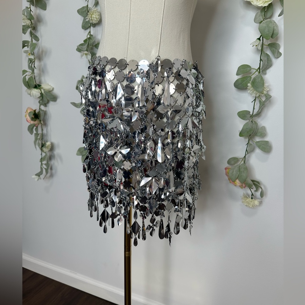 Paco Rabanne Chain Mini-Skirt - Picture 7 of 16